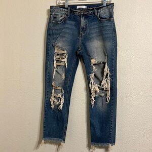 Fashion Nova Distressed Jeans